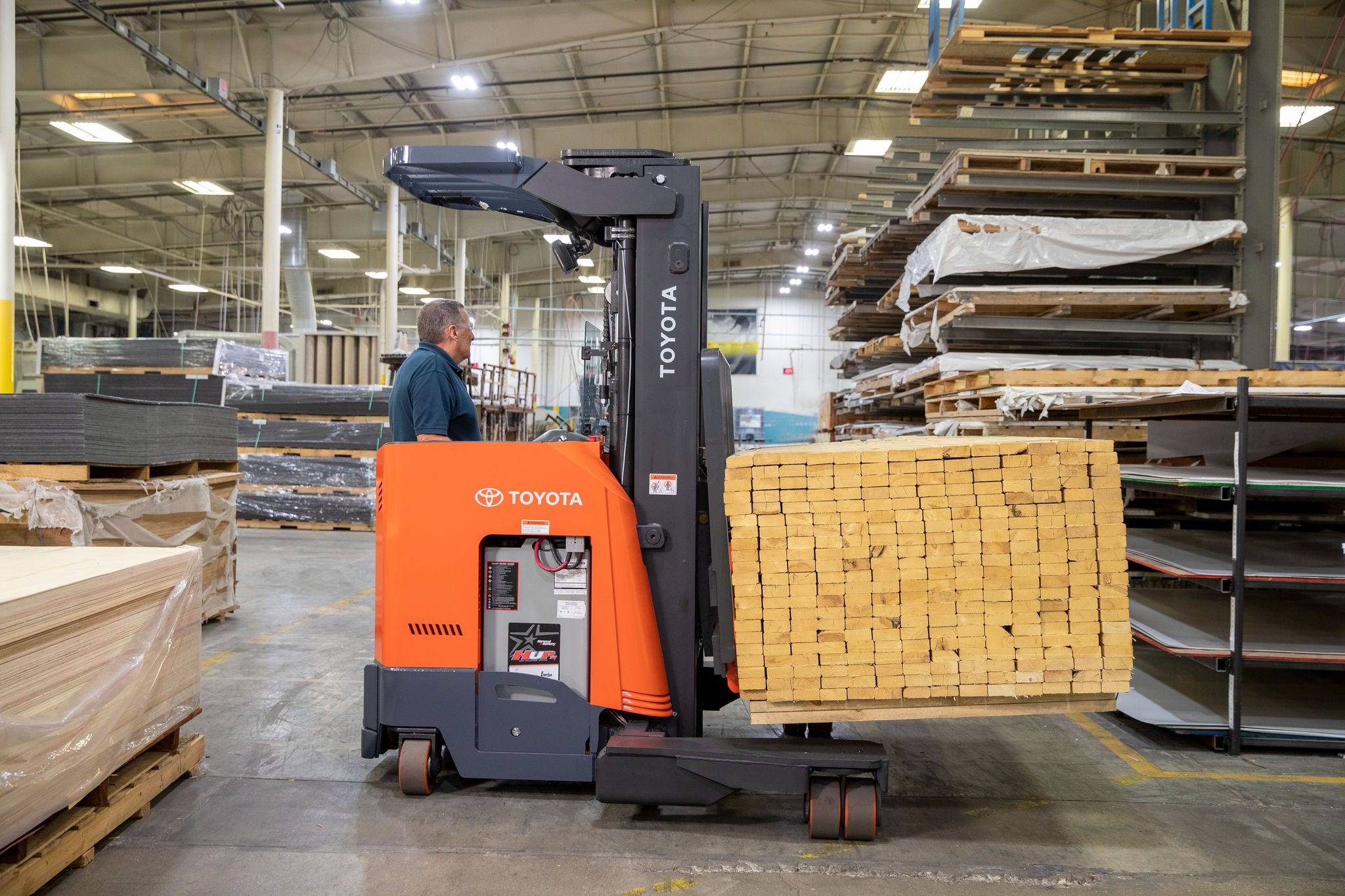  Application of 40 multi-directional reach truck